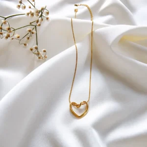 Elegant Bloom Pendant Necklace (Enhance)