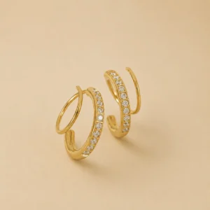 Double Piercing Stud