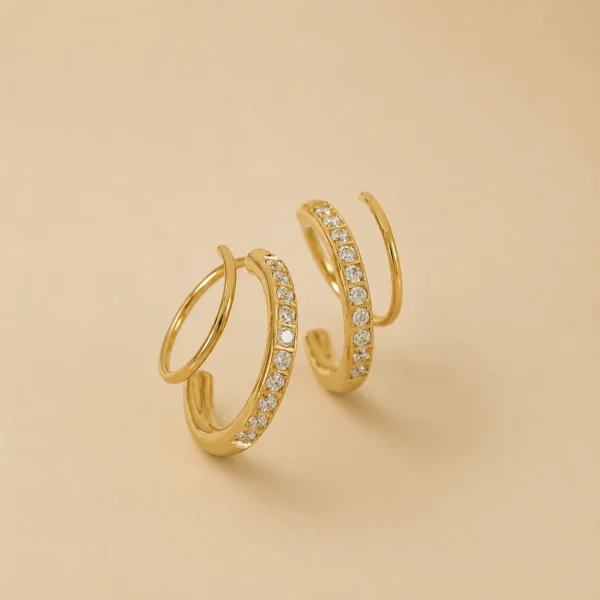 Double Piercing Stud