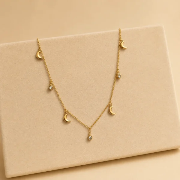 Moon Charm Neckchain